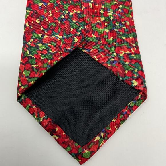 Vintage Gouda New York Mens 100% Silk Abstract Tie Arts Institute Chicago MoMA - Picture 4 of 6